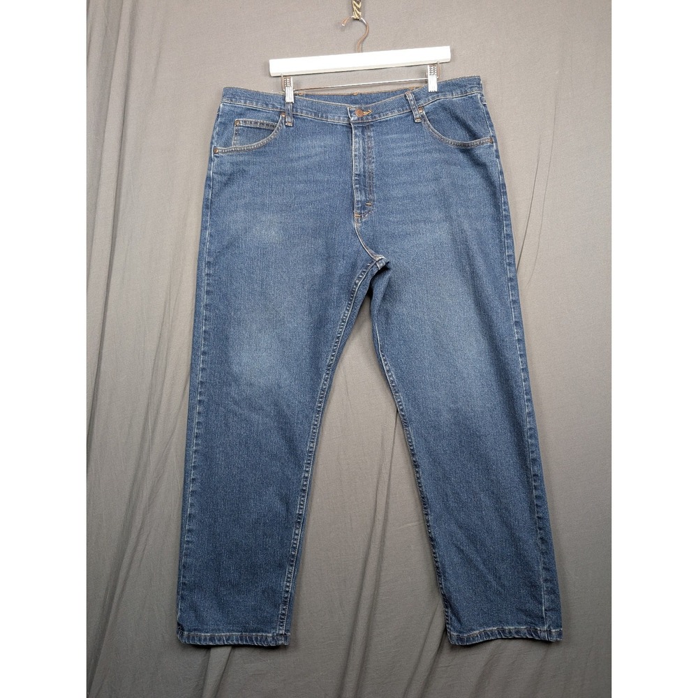 Wrangler Premium Quality Blue Jeans Front Pockets Mens Size 40x 30